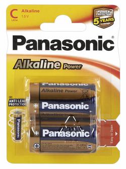 Panasonic C Alkaline Power Battrier