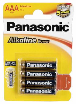 Panasonic AAA Alkaline Micro Battrier