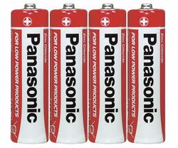 Panasonic 4 x AA batterier