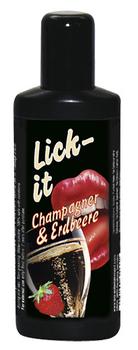Lick-it Champagne & Jordbær - 50 ml