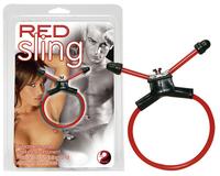 Red Sling Penis Ring